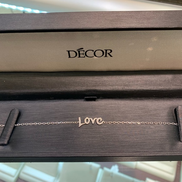 18k white gold “love” bracelet - Picture 2 of 7